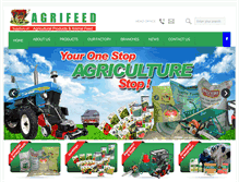 Tablet Screenshot of agrifeed.co.bw